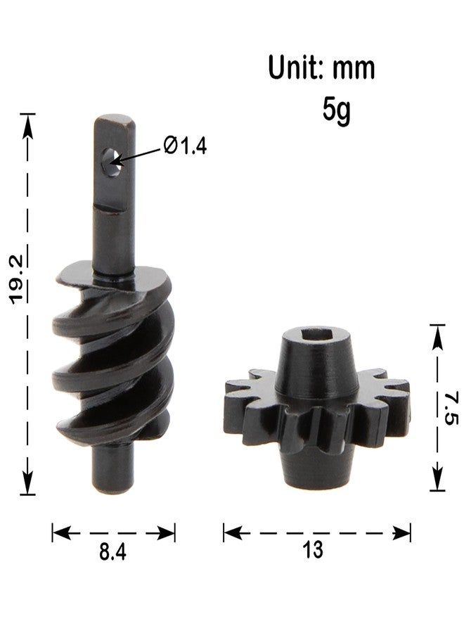 MEUS RACING ترس الرجوع للخلف في المحور الأمامي MEUS RACING ISO CVD يناسب فقط إعداد MEUS ISO Mullet SCX24 V2 المحور الأمامي (2-12T) - Image 2